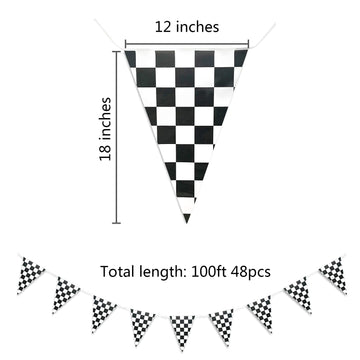 Piokio 12x18 pennants, single-sided, create bold wall décor