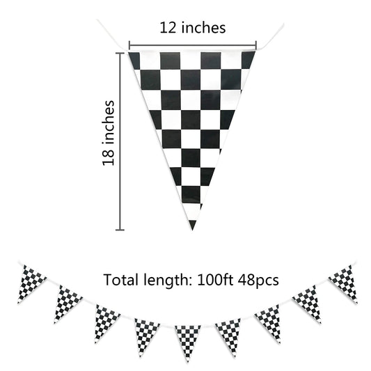 Piokio 12x18 pennants, single-sided, create bold wall décor