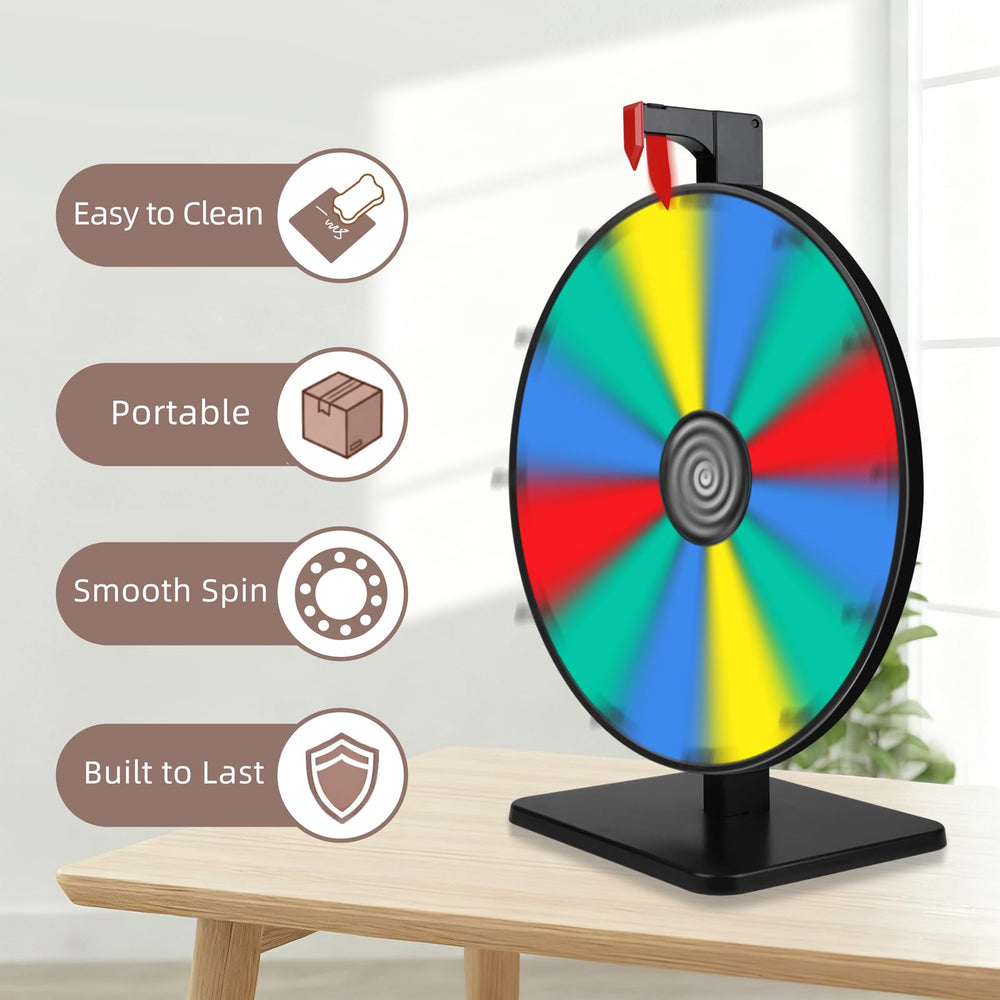 Pionites dry erase surface enables quick prize updates.