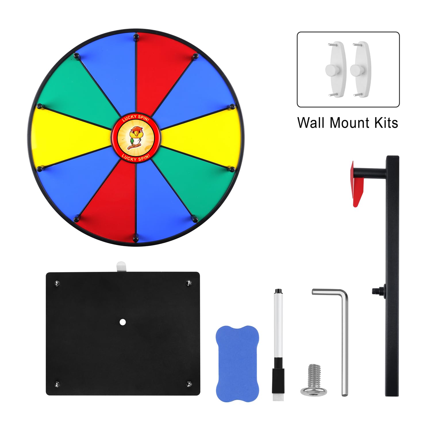 Pionites marker and eraser enable easy edits during play.