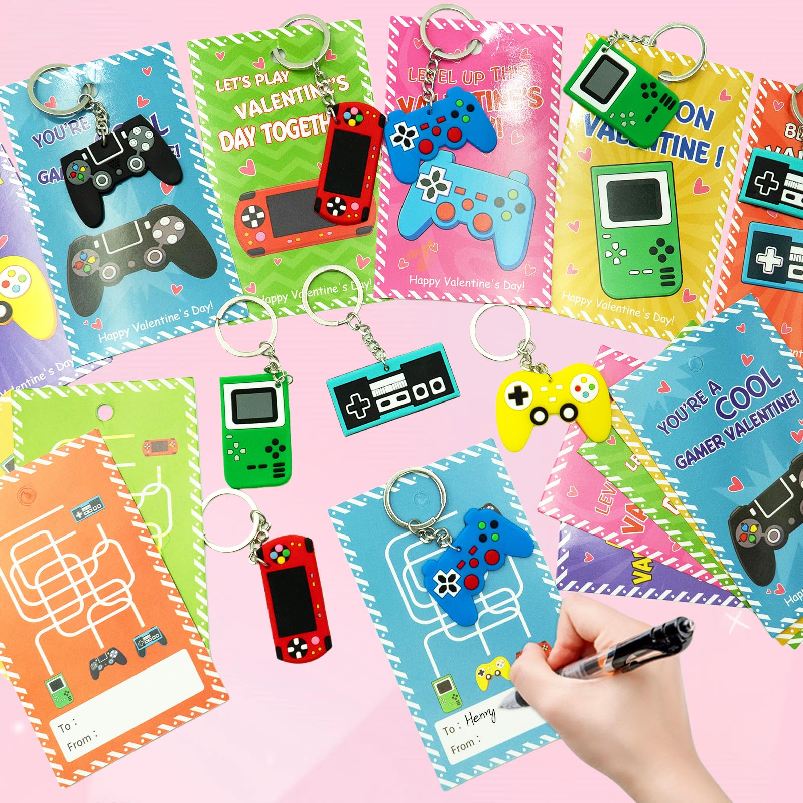 PIONJOY bulk valentines gift ideas for kids and classrooms