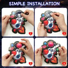 Classroom-friendly Valentines slime set for kids.