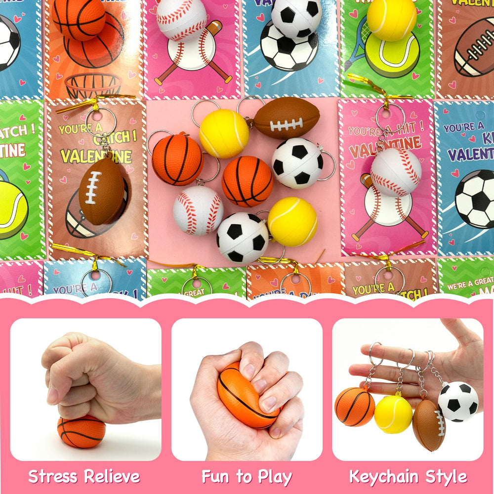 PIONJOY mini PU foam stress balls, squeezable fidget toys for focus