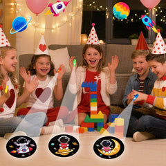 PIONJOY non-candy valentine gift pairing thoughtful cards with mini toys.