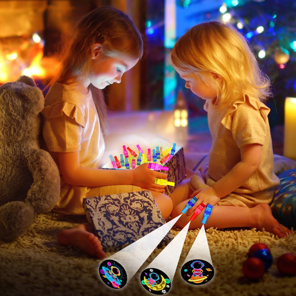 PIONJOY classroom-ready party favors with interactive projection features.