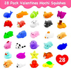PIONJOY valentines cards with 28 designs for messages.