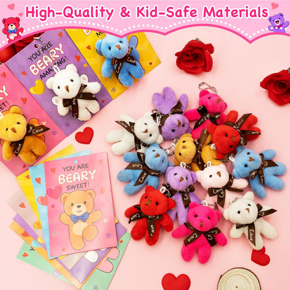 PIONJOY valentines cards feature bear themes and personalization options