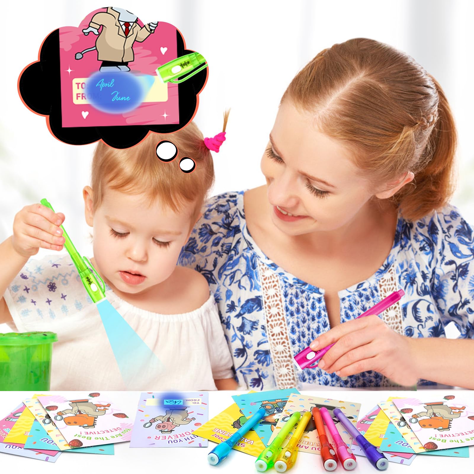 PIONJOY Valentines Day kids gift set for celebrations and gifting