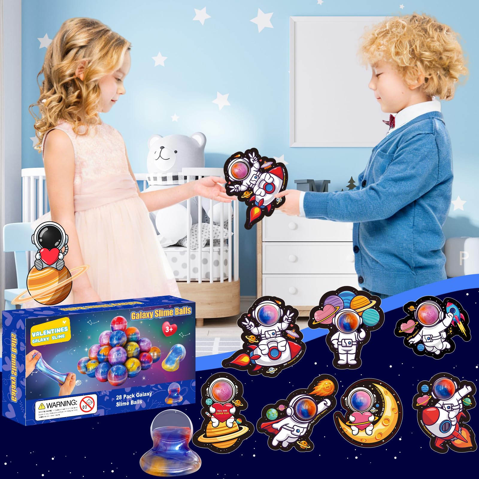 Ideal for classroom exchanges and non-candy gift swaps.