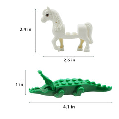 PIPART bird and bone figures for meals and bright farm adventures
