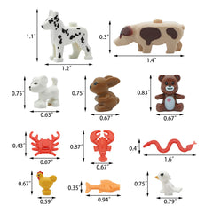 PIPART fishes figures to add underwater friends to brick sets
