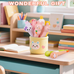 Pipigaty bunny squishy pen adds kawaii charm to journals