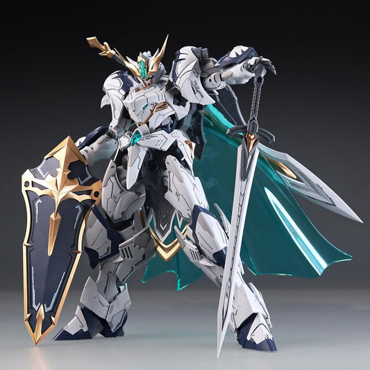 Pipigirl Titan Greatsword Tristan figure, front view with dynamic pose options