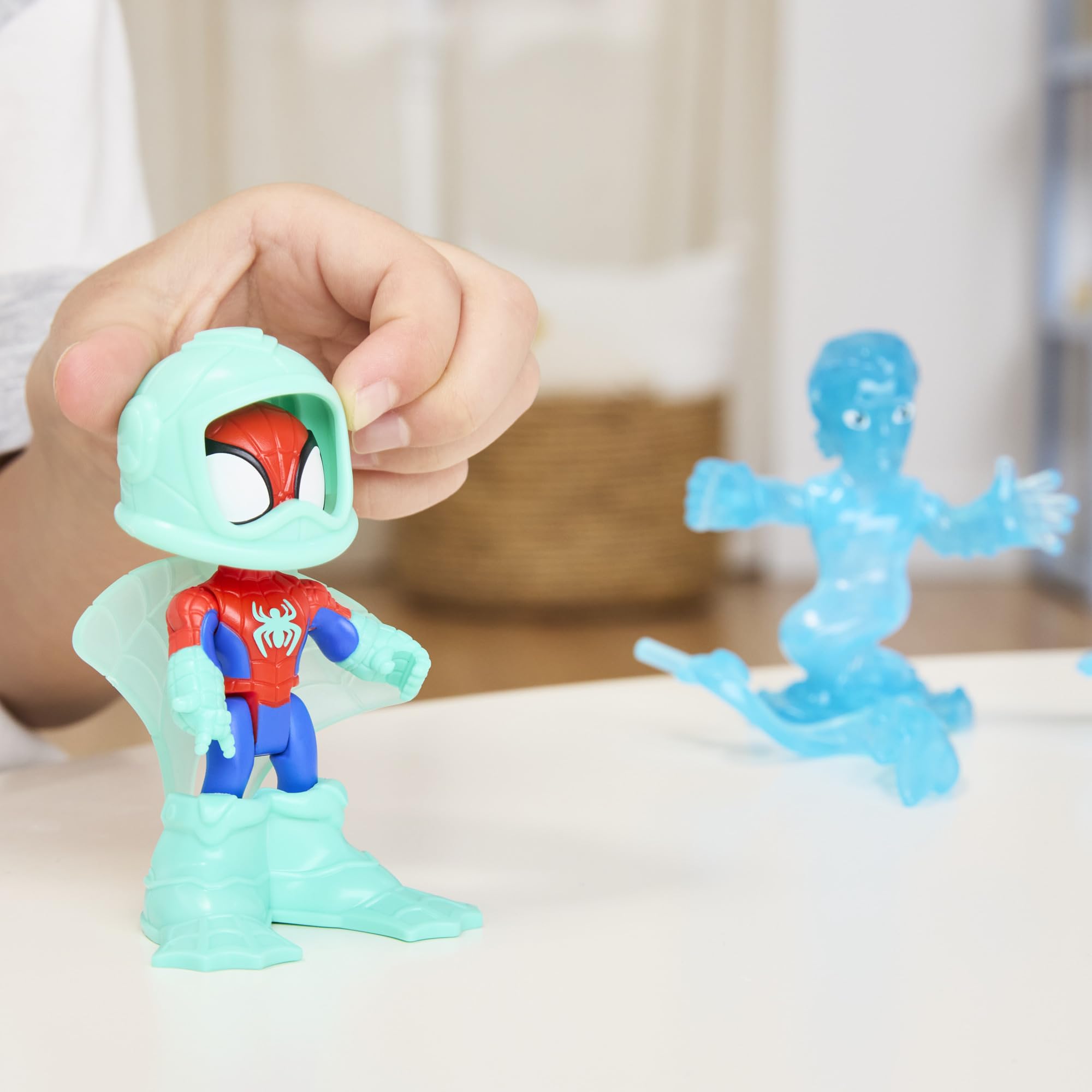 Pirate Miles Spin Morales figure ready for swashbuckling web-slinging stories.
