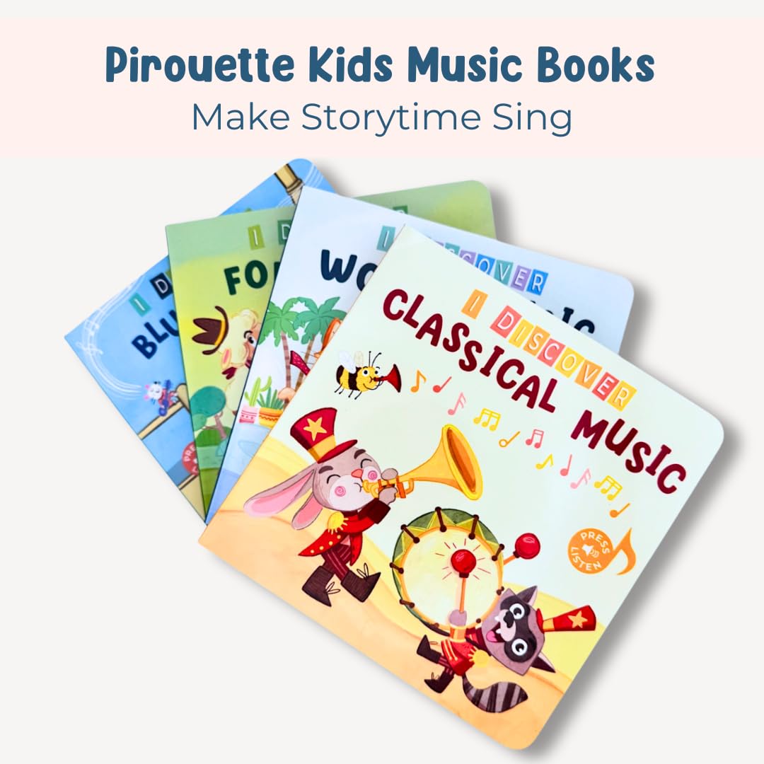 Pirouette Kids I Discover Blues Music compact layout supports quick screen-free moments