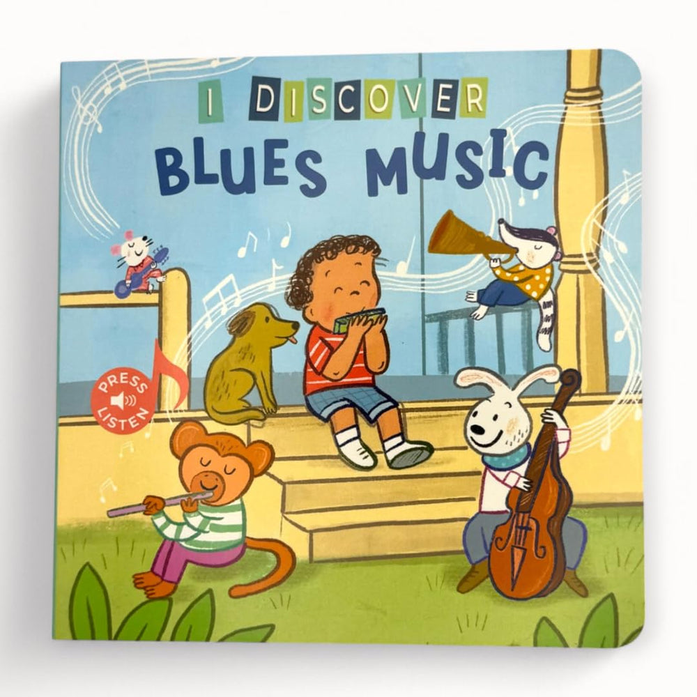 Pirouette Kids I Discover Blues Music cover image inviting babies to explore rhythm