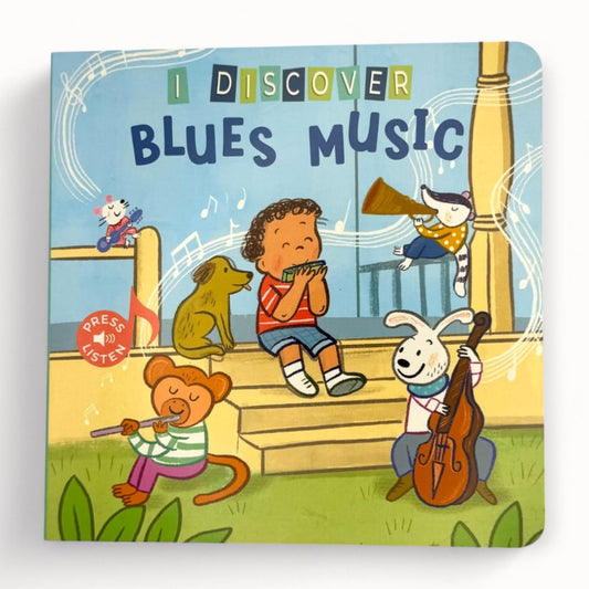 Pirouette Kids I Discover Blues Music cover image inviting babies to explore rhythm