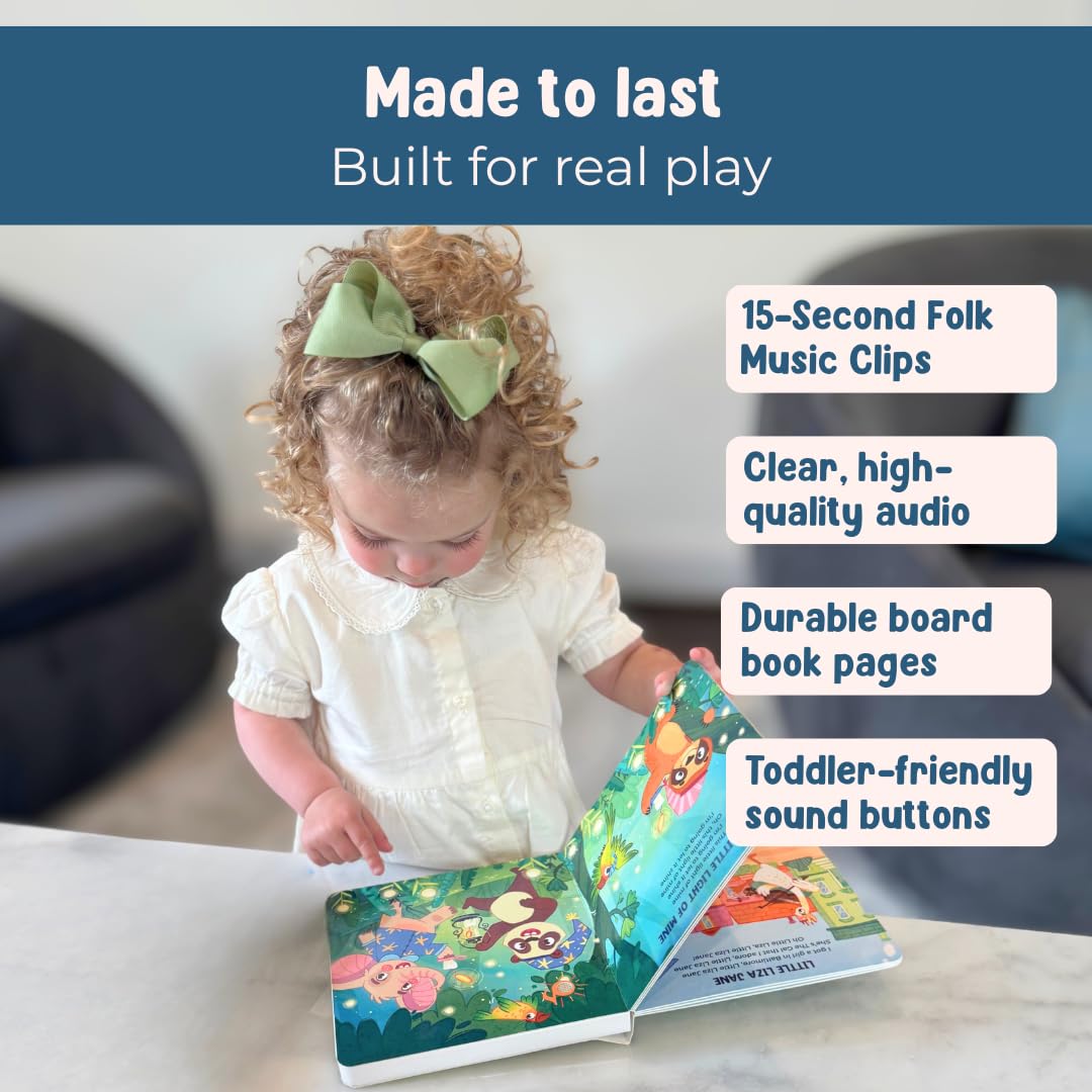 Pirouette Kids I Discover Folk Music compact size fits small hands and on-the-go use