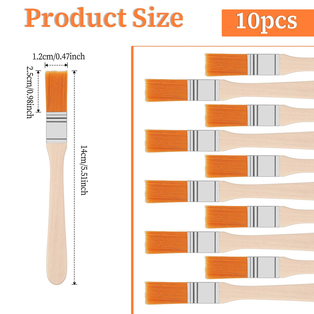 Piriuuo 1inch angle brush ideal for edge work on walls