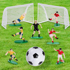Pistha soccer-themed party set helps create cohesive décor for photos and celebrations.