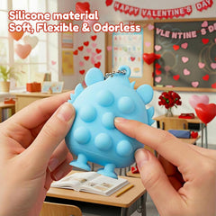 Pistroy soft silicone toys designed for safe kids' school gifts.