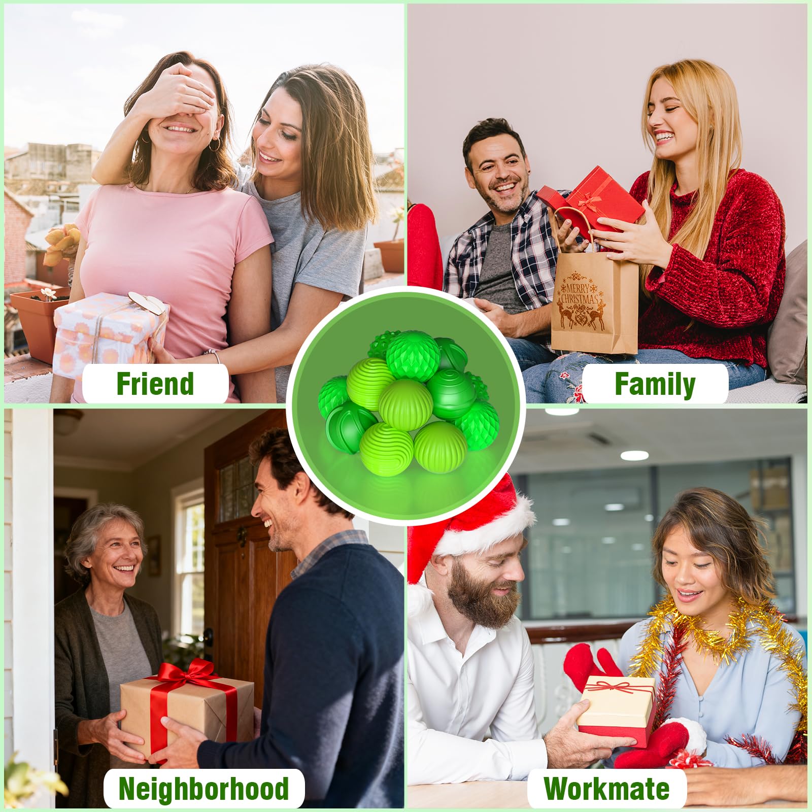 PITCOTT silicone sensory balls aiding concentration during work
