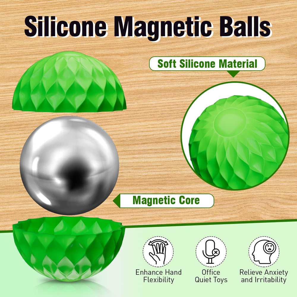 PITCOTT silicone sensory balls showing varied textures for concentration