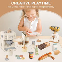 Pithfor kitchen accessories set enhances creative pretend play.