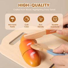 Pithfor Picnic Playset beverages and cups add colorful realism to pretend meals.