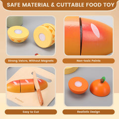 Pithfor Picnic Playset sandwiches encourage cooperative play and conversation.