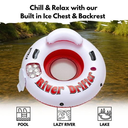 Pittman Outdoors River Drifter cup holder keeps beverages within reach on the water.