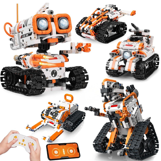PIVONAX STEM Robotics Kit cover showing 5 in 1 designs for hands-on learning