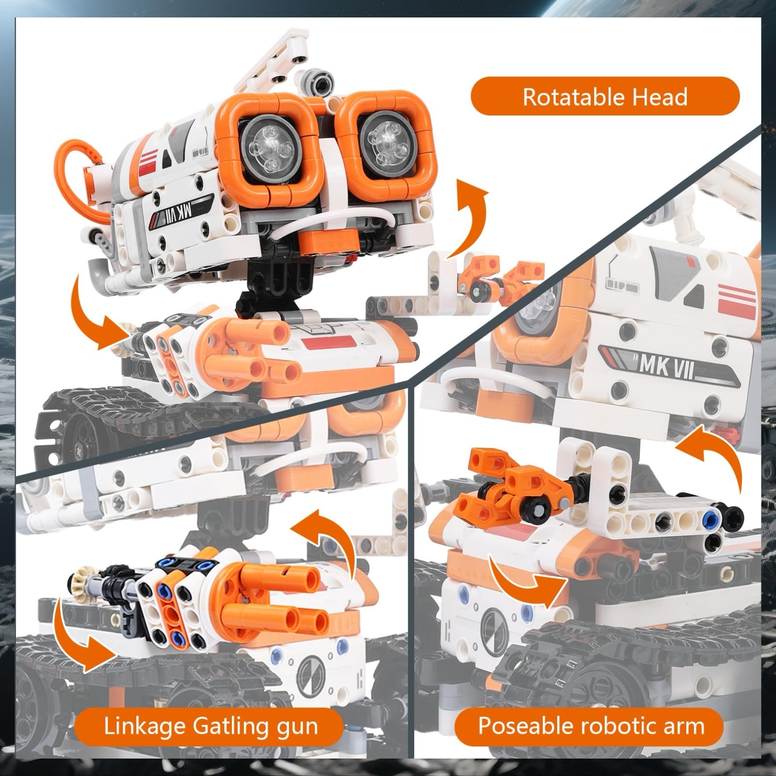 Durable ABS construction withstands active sessions and long term use