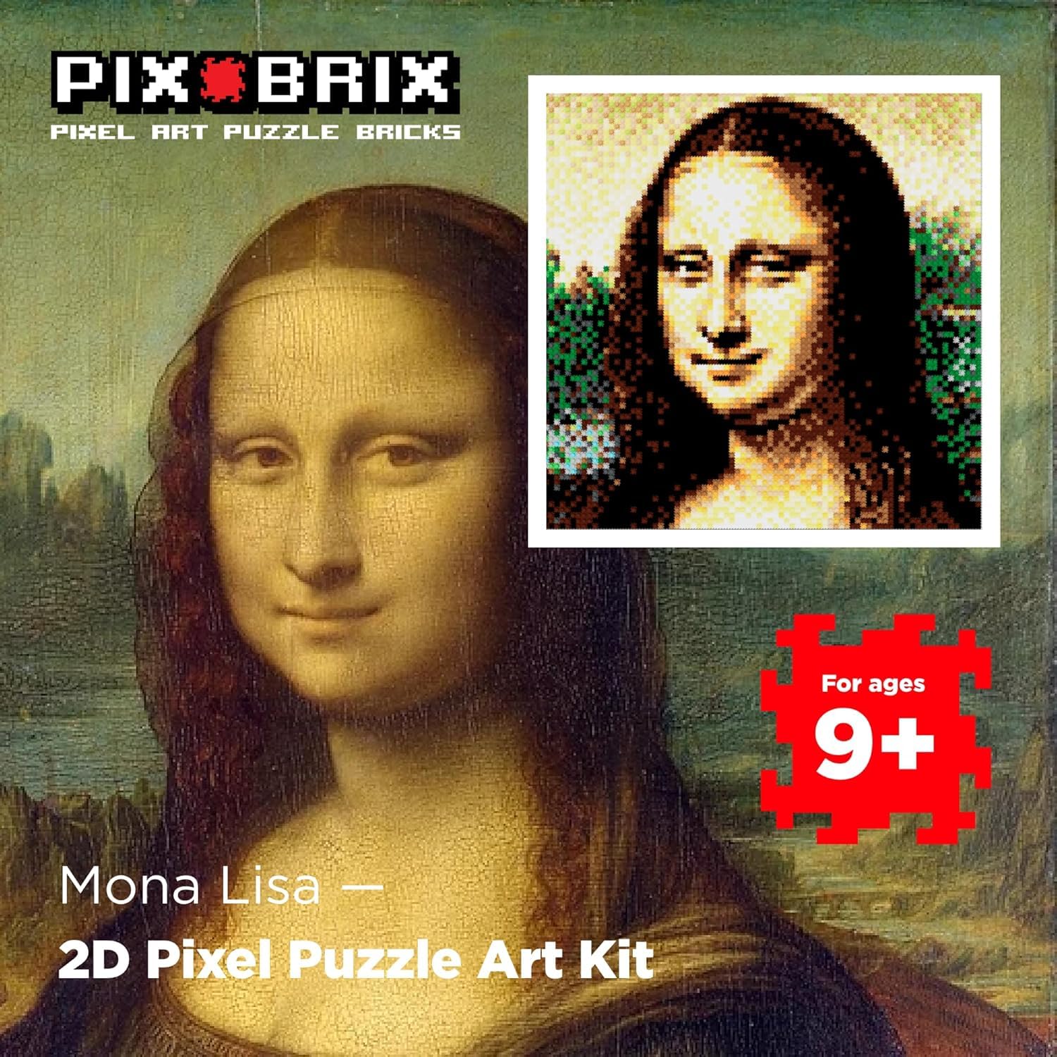 Pix Brix designs display well on desks or walls.