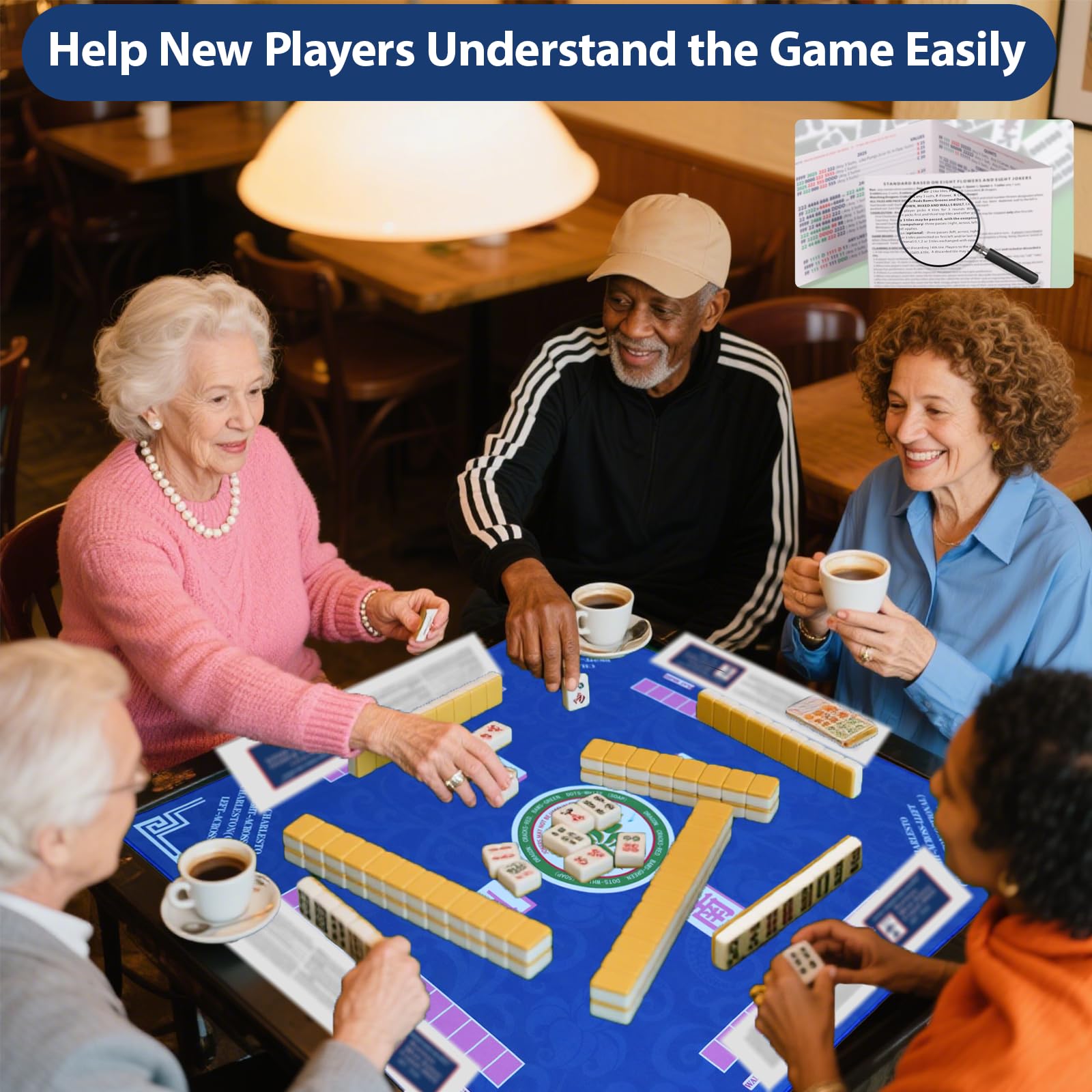 Pixibond Mahjong Cards gift set ideal for Mahjong lovers and gatherings