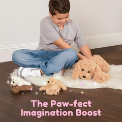 PixieCrush Adopt Me Dog hidden puppies inside spark imaginative play.