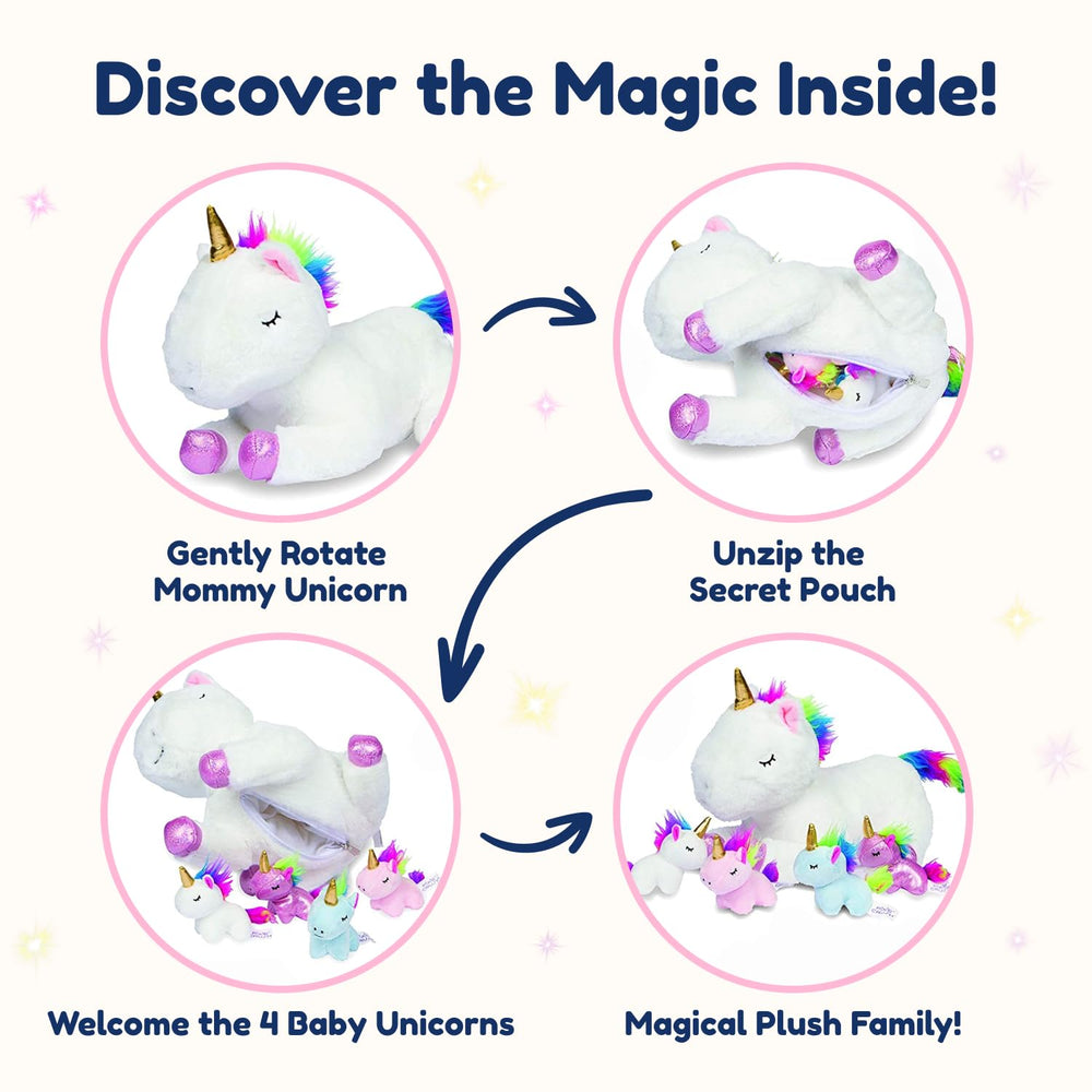 PixieCrush unicorns are perfect for bedtime snuggles and travel companions.