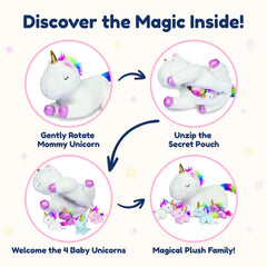 PixieCrush unicorns are perfect for bedtime snuggles and travel companions.