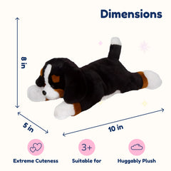 PixieCrush dog stuffed animals cuddly plush with lifelike fur textures for cozy play.