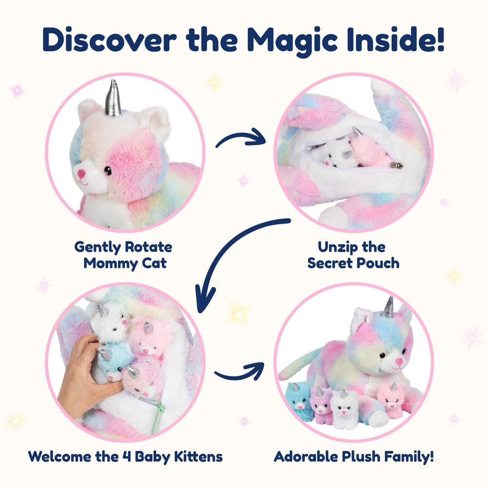 PixieCrush baby kittencorn 4 pairs with bedtime stories