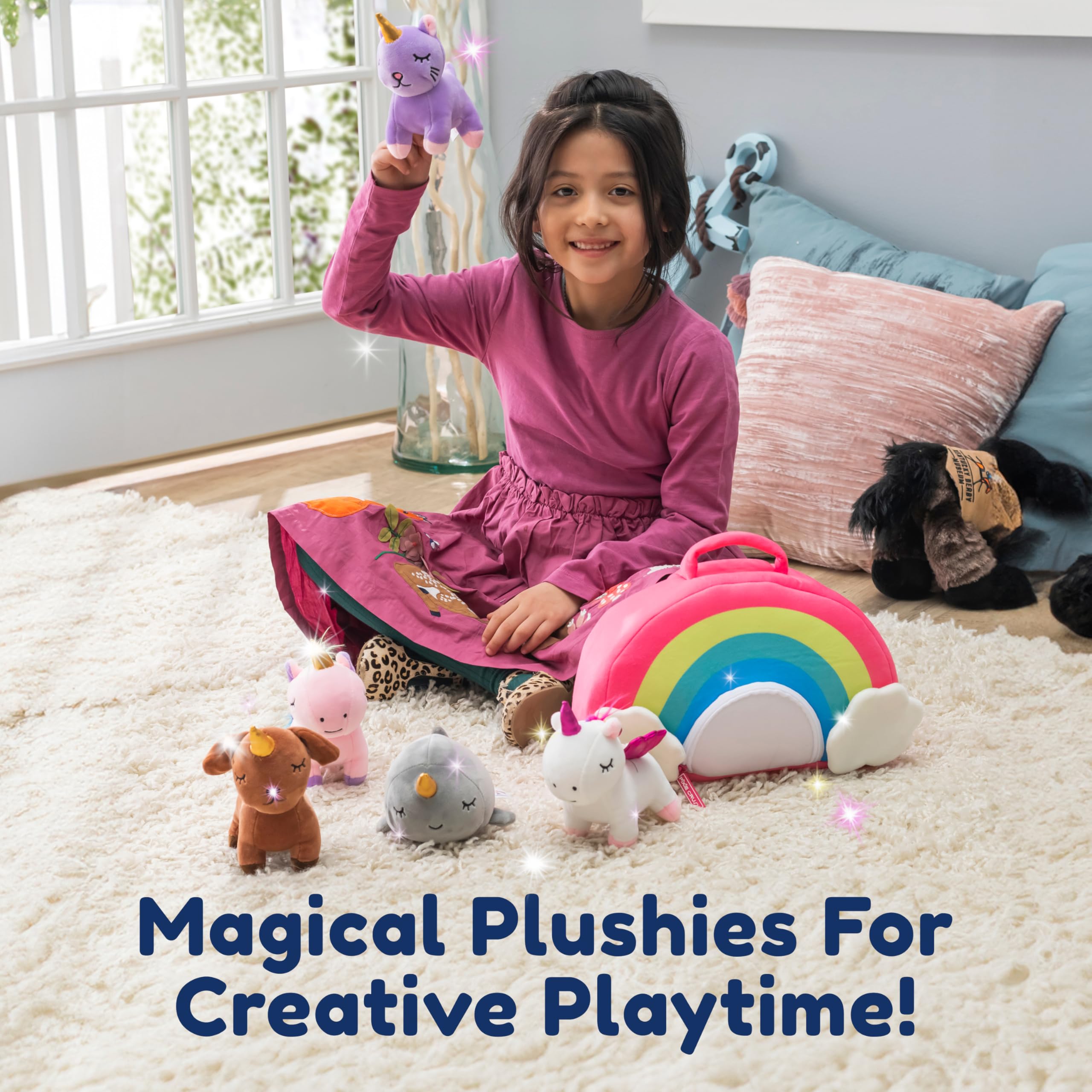PixieCrush puppycorn plush inspires imaginative adventures.