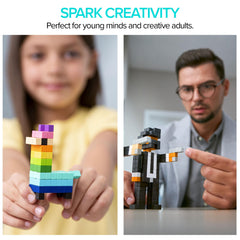 PIXIO safety certification icon highlights toy-grade trust for ages 6 and up.