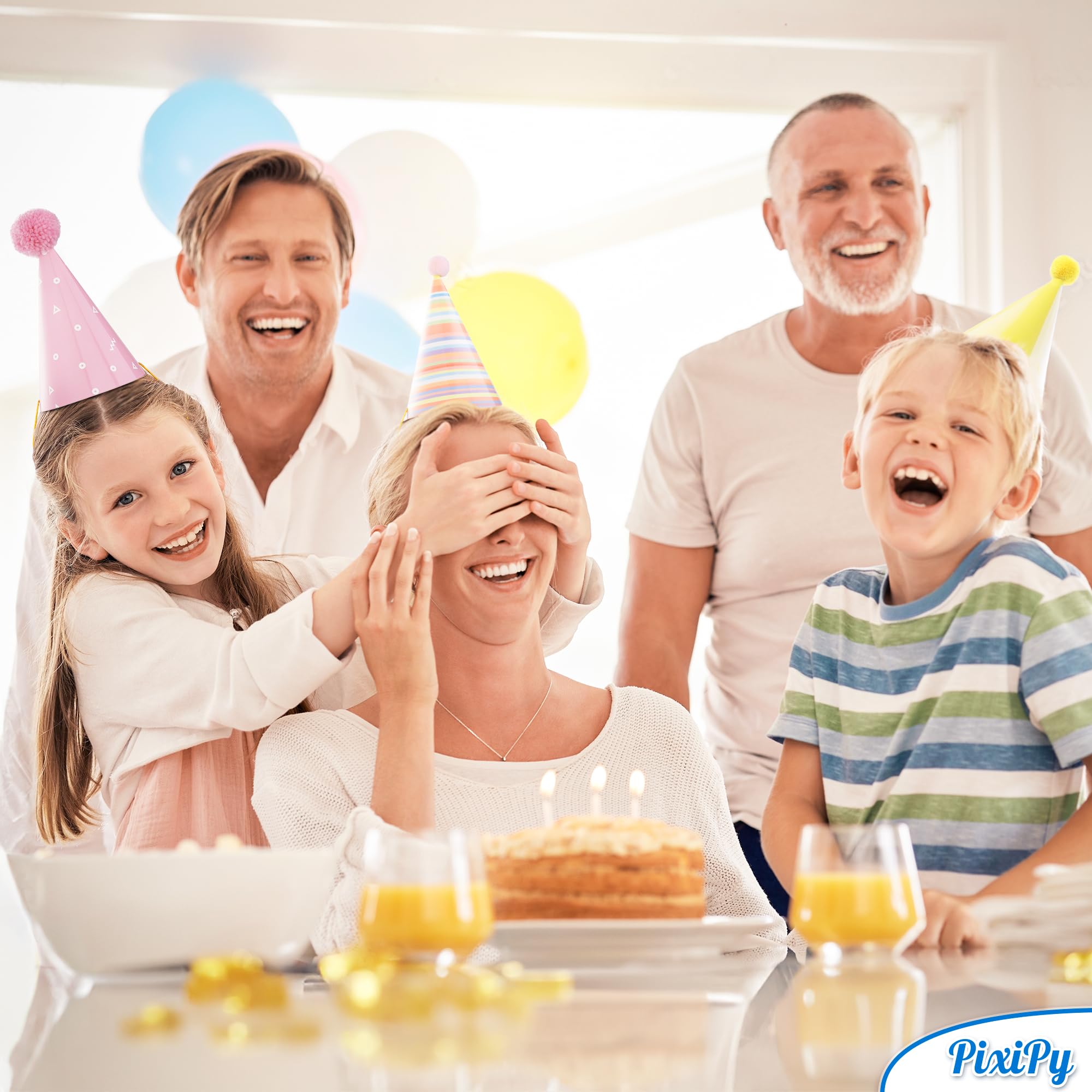 PixiPy birthday hat kit for easy gifting and celebration decor.