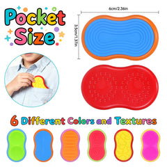 PIXLABBY silicone sensory magnetic slider texture 2 supports focus through varied touch sensations.