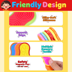 PIXLABBY silicone sensory magnetic slider texture 3 offers quick, discreet stress relief for on-the-go.