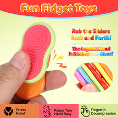 PIXLABBY silicone sensory magnetic slider texture 4 delivers satisfying magnetic clicks and focus aid.