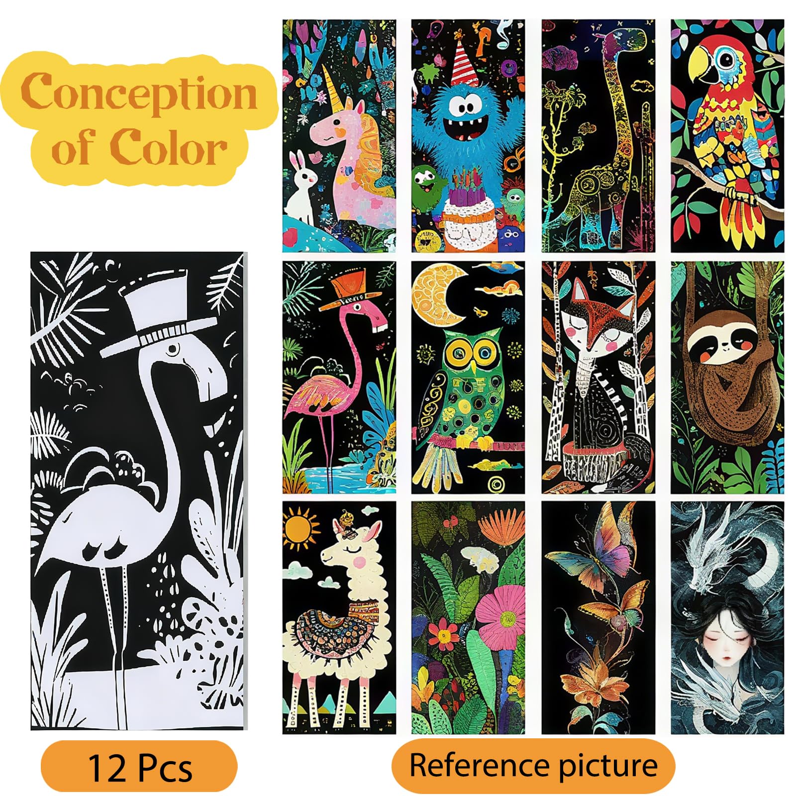 Pixnest versatile scratch art kit suitable for classrooms, parties, and home crafts