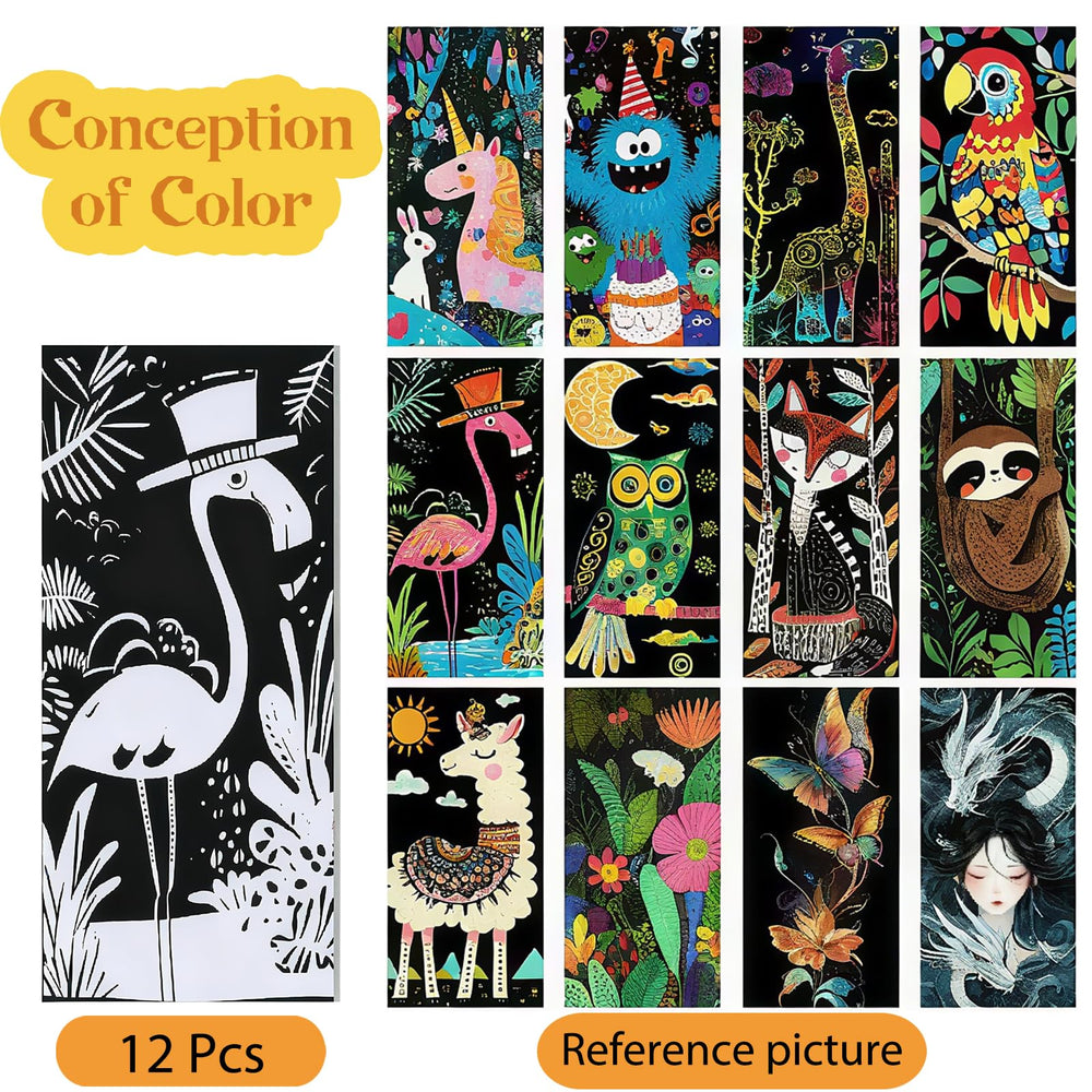 Pixnest versatile scratch art kit suitable for classrooms, parties, and home crafts