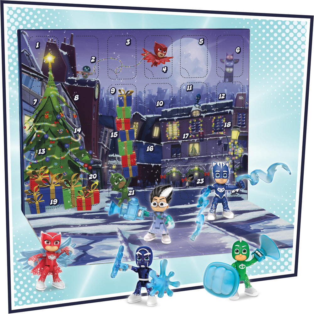 PJ Masks Advent Calendar stickers add festive, kid-friendly decorations.