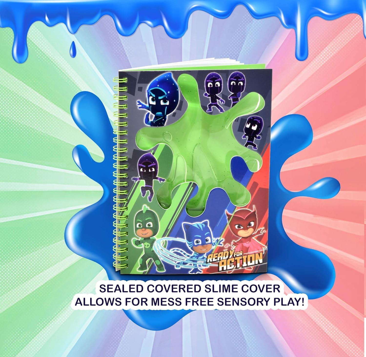 PJ Masks Drawing Diary roller stamper creates fun patterns